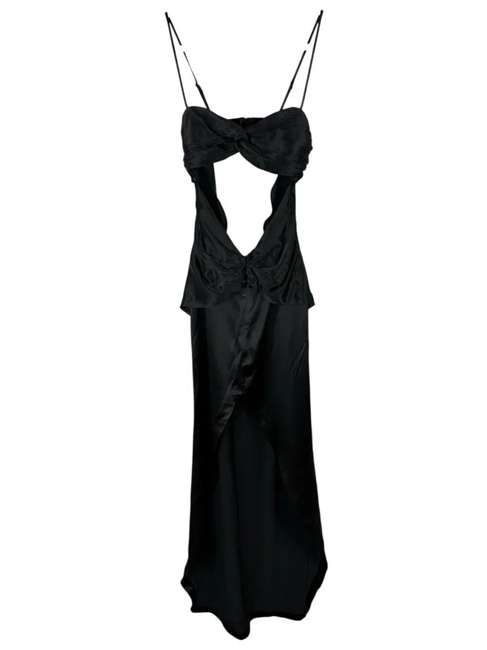Retrofete Twist Front Dress Strapless Statement Evening Whimsigoth Party Prom S